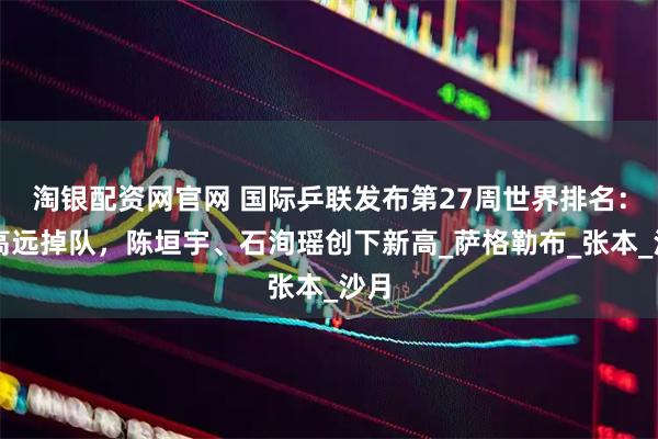 淘银配资网官网 国际乒联发布第27周世界排名：林高远掉队，陈垣宇、石洵瑶创下新高_萨格勒布_张本_沙月